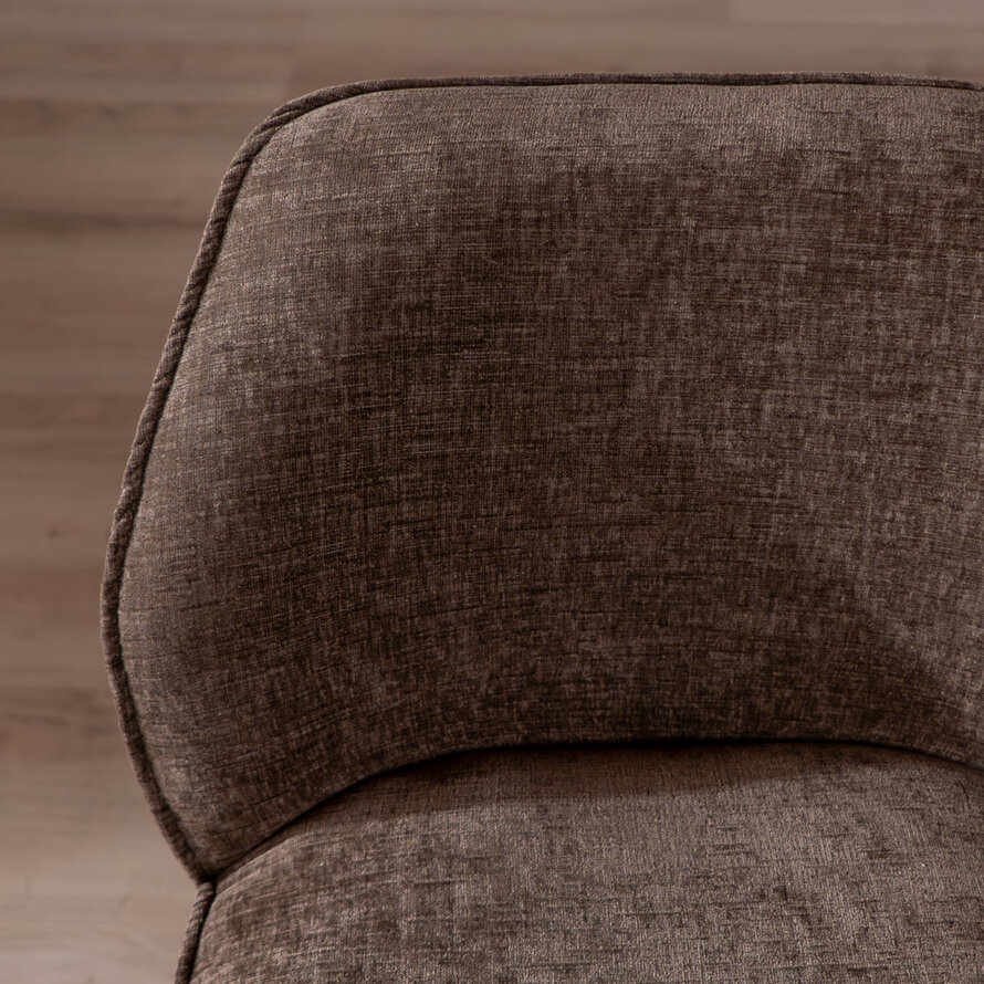 Barhocker Momo Chenille Mocha 73 cm