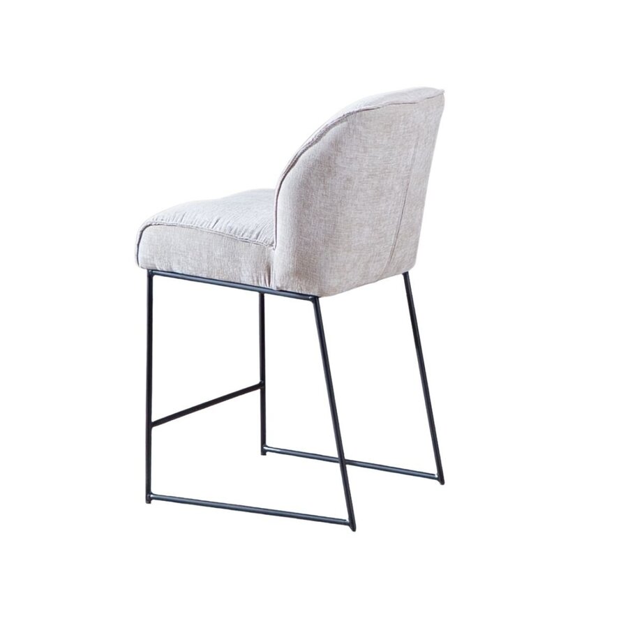 Barhocker Momo Chenille Sand 73 cm