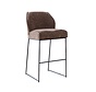 Barhocker Momo Chenille Mocha 85 cm