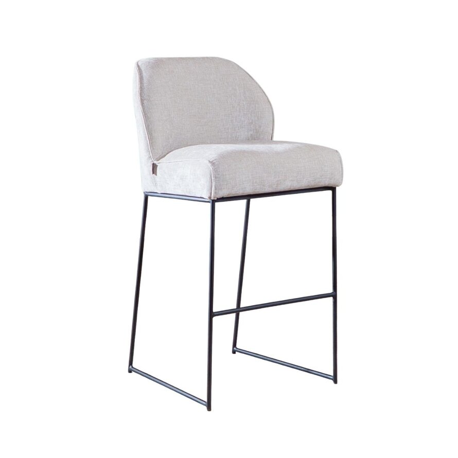 Barhocker Momo Chenille Sand 85 cm