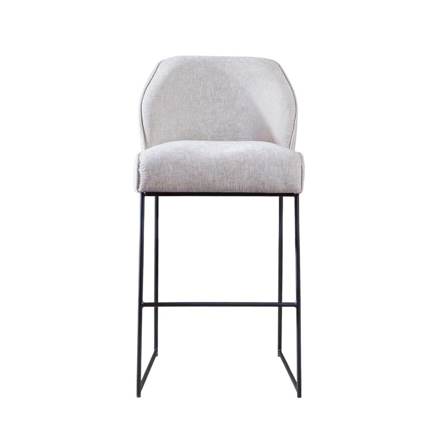 Barhocker Momo Chenille Sand 85 cm