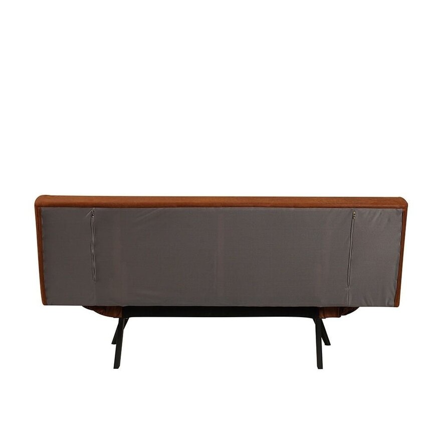 Schlafsofa 1,5-Sitzer Timo Eco-Leder cognac