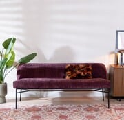 Bronx71 Esszimmerbank Momo Chenille Lila 185 cm