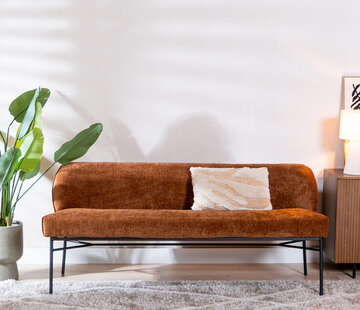 Bronx71 Esszimmerbank Momo Chenille Kupfer 155 cm