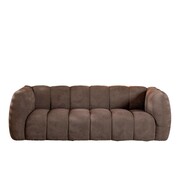 Bronx71 3-Sitzer-Sofa Luca Chenille braun