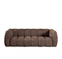 3-Sitzer-Sofa Luca Chenille braun