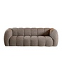 3-Sitzer-Sofa Luca Bouclé braun/grau