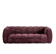 Bronx71 3-Sitzer-Sofa Luca chenille lila