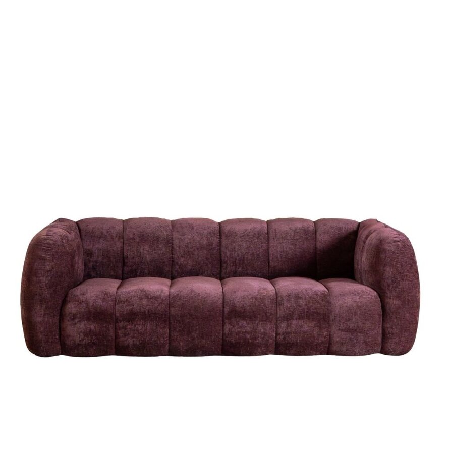 3-Sitzer-Sofa Luca chenille lila