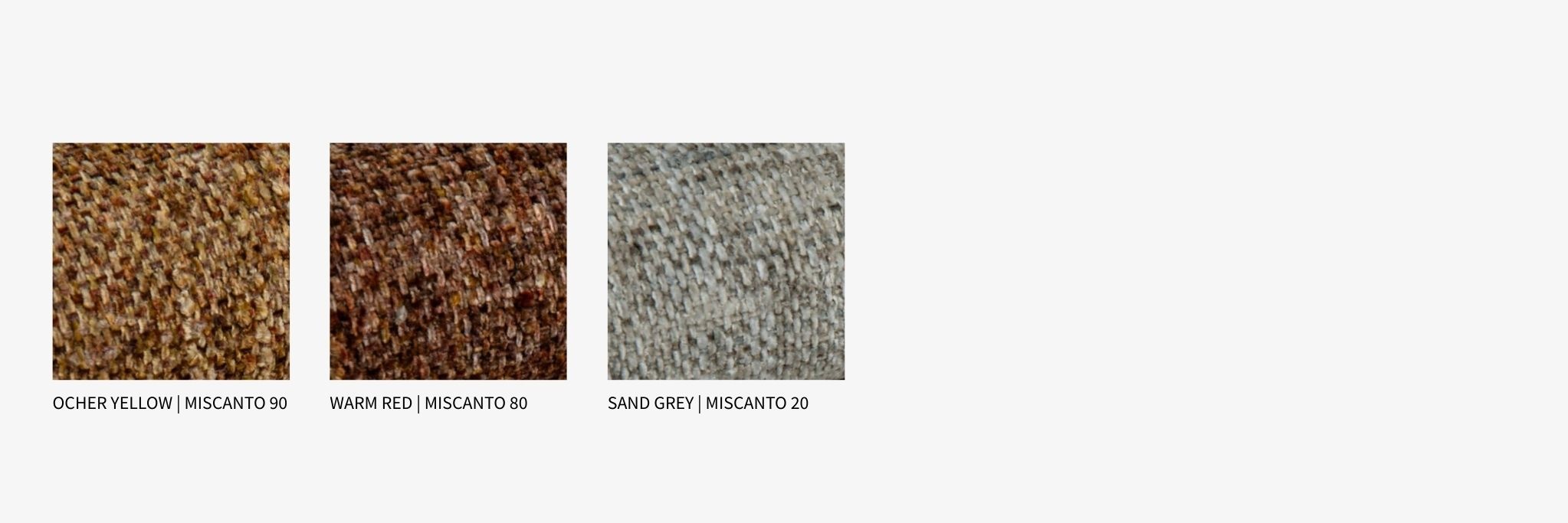 Miscanto stoffen kleuren