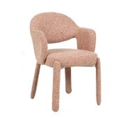 Bronx71 Stuhl June Bouclé terrakotta