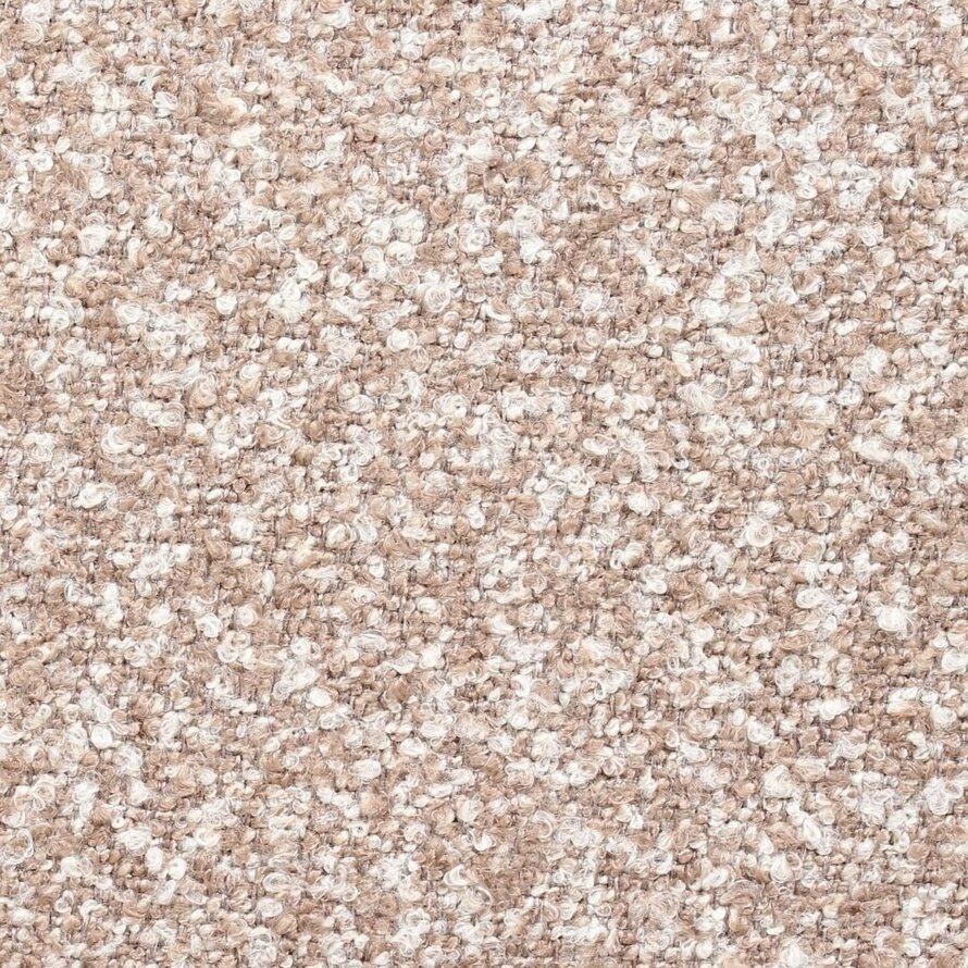 Stuhl Riley drehbar Bouclé braun