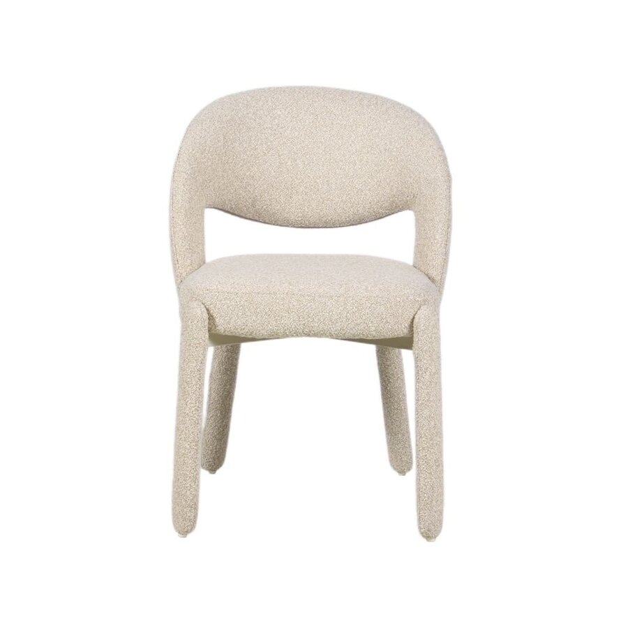 Stuhl Dean Bouclé taupe