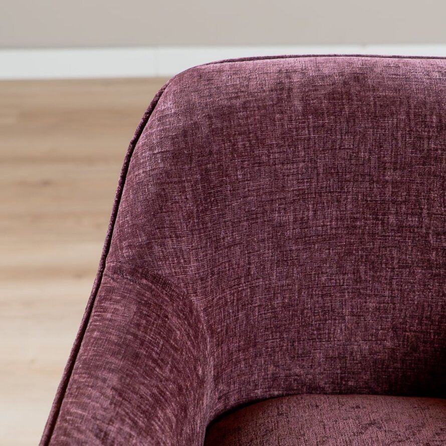 Barhocker Nubo Chenille Lila 85 cm