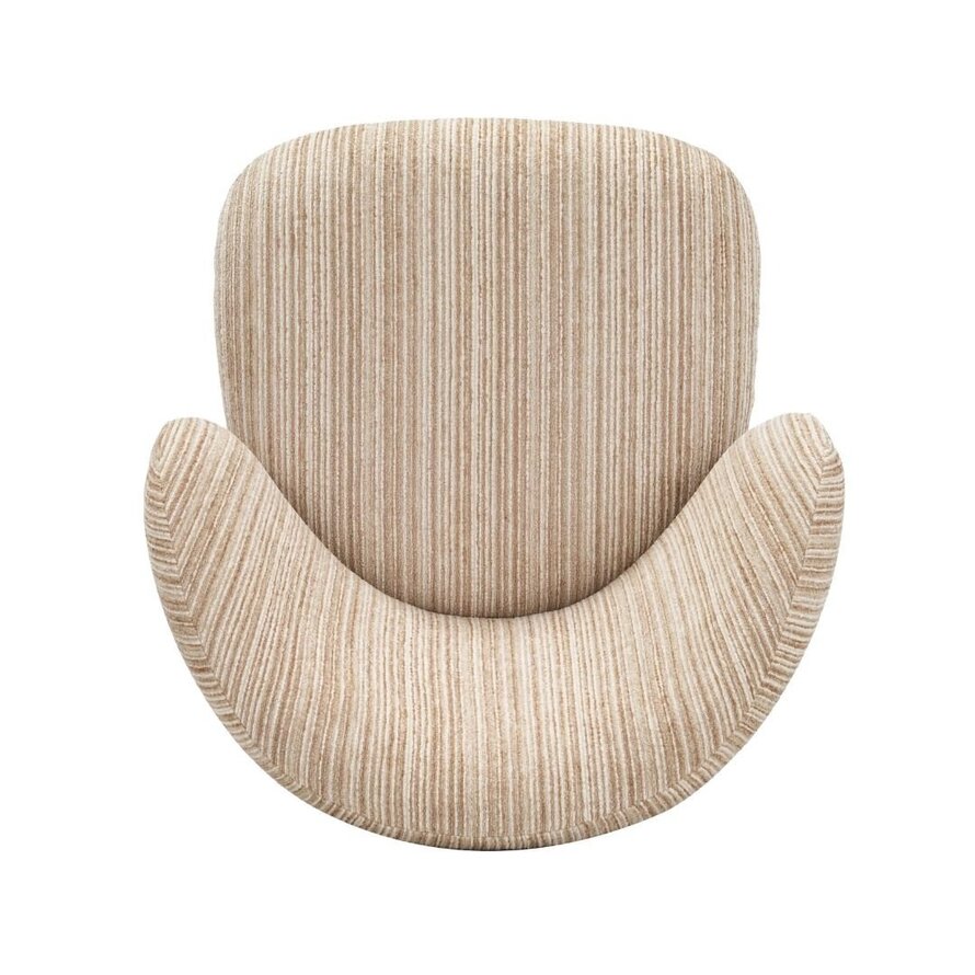Stuhl Milo Chenille beige/taupe