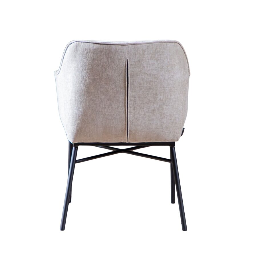 Stuhl Nubo Chenille Sand