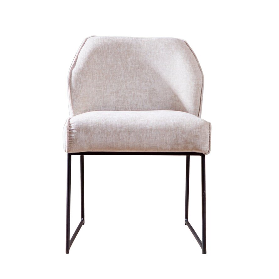 Stuhl Momo Chenille Sand