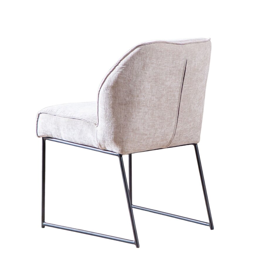 Stuhl Momo Chenille Sand