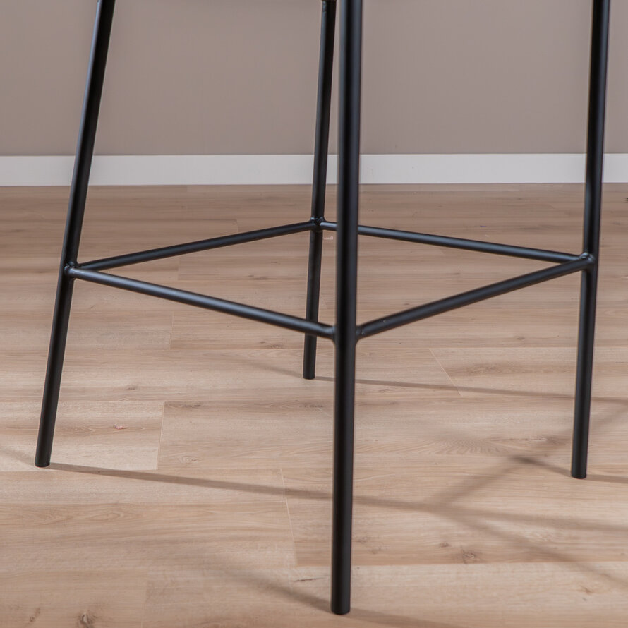 Barhocker Nubo Chenille Sand 85 cm