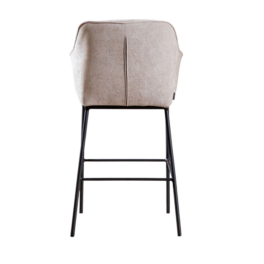 Barhocker Nubo Chenille Sand 85 cm