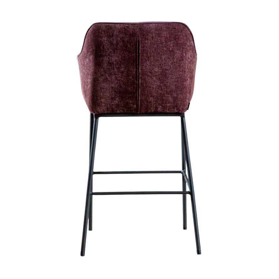 Barhocker Nubo Chenille Lila 85 cm