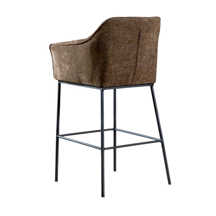 Barhocker Nubo Chenille Mocha 85 cm