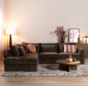 Bronx71 Ecksofa Kyle chenille mocha links
