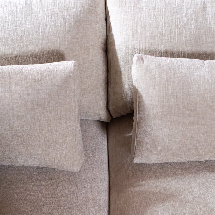 3-Sitzer Sofa Kyle Chenille Sand