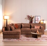 Bronx71 Ecksofa Kyle chenille rot links