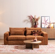 Bronx71 3-Sitzer Sofa Kyle Chenille Kupfer