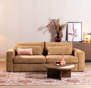 Bronx71 3-Sitzer Sofa Kyle Chenille ockergelb