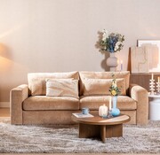 Bronx71 3-Sitzer Sofa Kyle Chenille peach