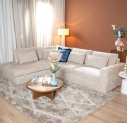 Bronx71 Ecksofa Kyle chenille sand links