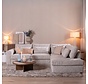 Ecksofa Kyle chenille sand grey rechts