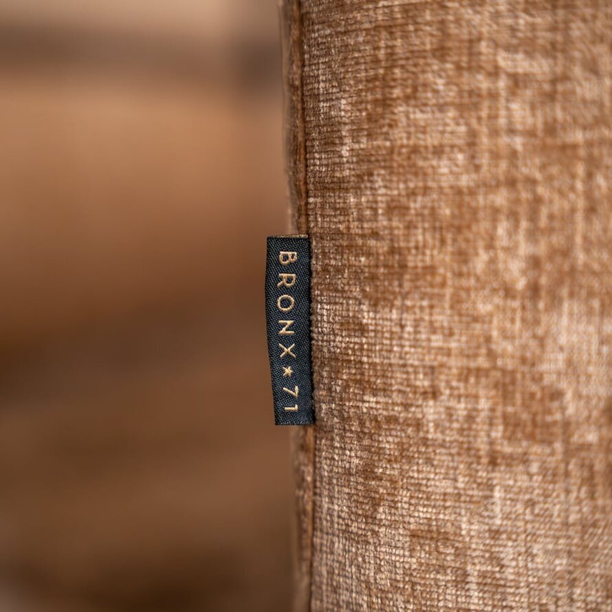 Hocker Kyle Chenille peach