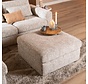 Hocker Kyle Chenille sand grey