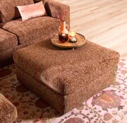 Bronx71 Hocker Kyle Chenille rot