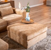 Bronx71 Hocker Kyle Chenille peach