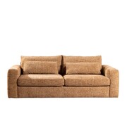 Bronx71 3-Sitzer Sofa Kyle Chenille ockergelb