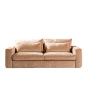 Bronx71 3-Sitzer Sofa Kyle Chenille peach