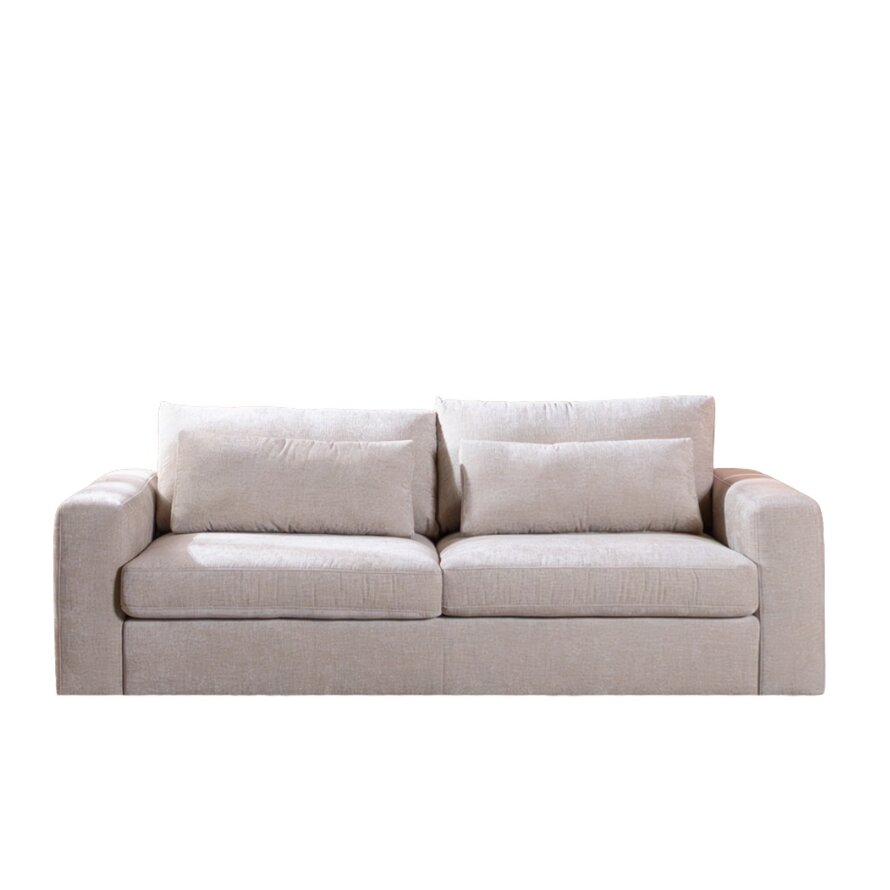 3-Sitzer Sofa Kyle Chenille Sand