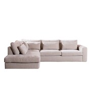 Bronx71 Ecksofa Kyle chenille sand links