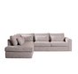 Ecksofa Kyle chenille sand grey links