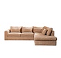 Ecksofa Kyle chenille peach rechts