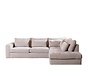 Ecksofa Kyle chenille sand rechts