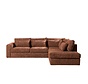 Ecksofa Kyle chenille rot rechts