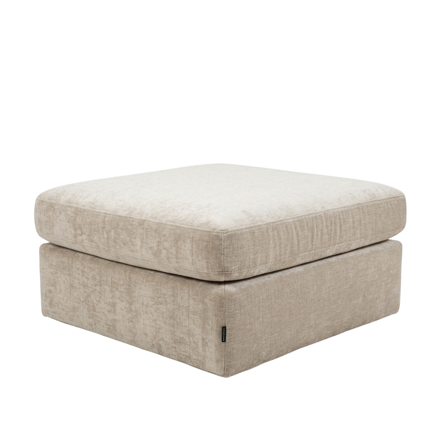 Hocker Kyle Chenille sand