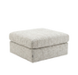 Hocker Kyle Chenille sand grey