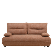 Bronx71 Schlafsofa 2-Sitzer Jona Bouclé Melange terrakotta