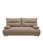 Schlafsofa 2-Sitzer Jona Bouclé Melange braun